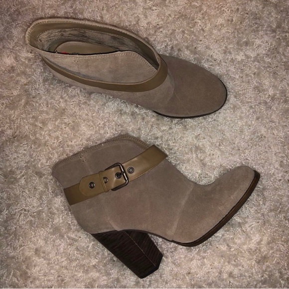 Jessica Simpson Suede Booties - Picture 1 of 3